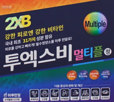 투엑스비 멀티플정 120정