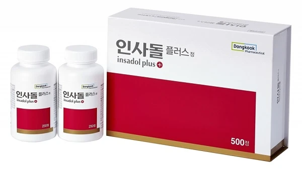 인사돌 플러스정 500정의 약국 가격 비교